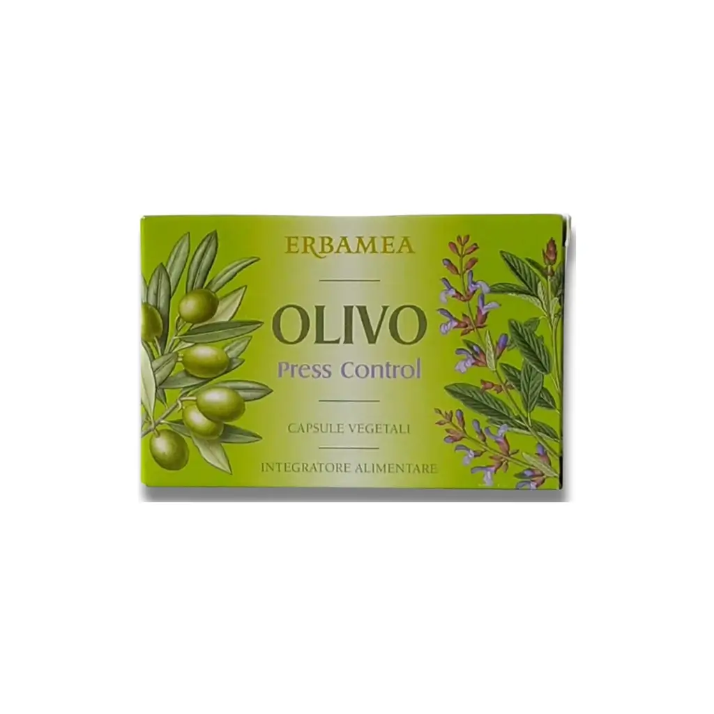 Confezione Olivo Press Control capsule vegetali Erbamea