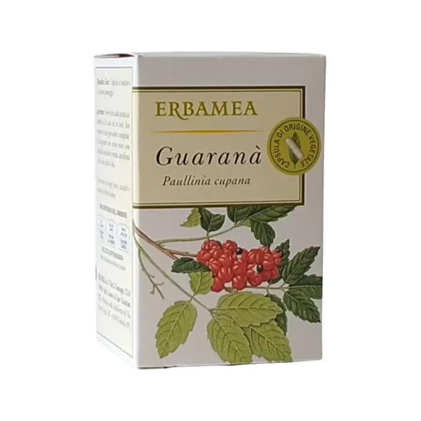 Confezione di Guaranà ERBAMEA capsule vegetali